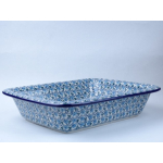 Bunzlau ovenschaal met rand 30,5 cm. * 855-2162 *