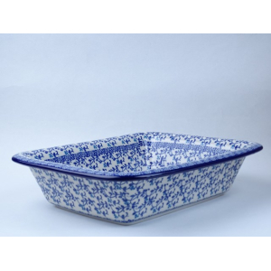 Bunzlau ovenschaal met rand 28 cm. * 856-1824 *