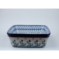 Bunzlau ovenschaal M 24 cm. * 404-1938 vlinder *