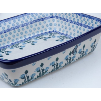 Bunzlau ovenschaal M 24 cm. * 404-1938 vlinder *