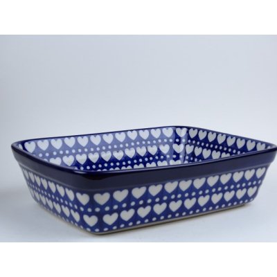 Bunzlau ovenschaal M. 24 cm.  * 404-375 *
