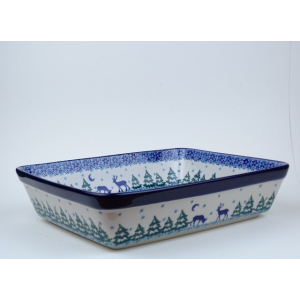 Bunzlau ovenschaal L 28 cm  * 405-2822 kerst *