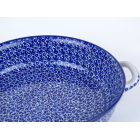 Bunzlau ovenschaal met handvat 31 cm. breed  * 420-2396 *