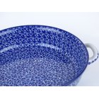 Bunzlau ovenschaal met handvat 31 cm. breed  * 420-2396 *