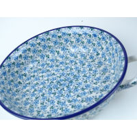 Bunzlau ovenschaal met handvat 26 cm. breed  * 419-2162 *