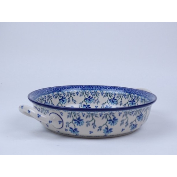 Bunzlau ovenschaal met handvat 21 cm. * 419-2524 *