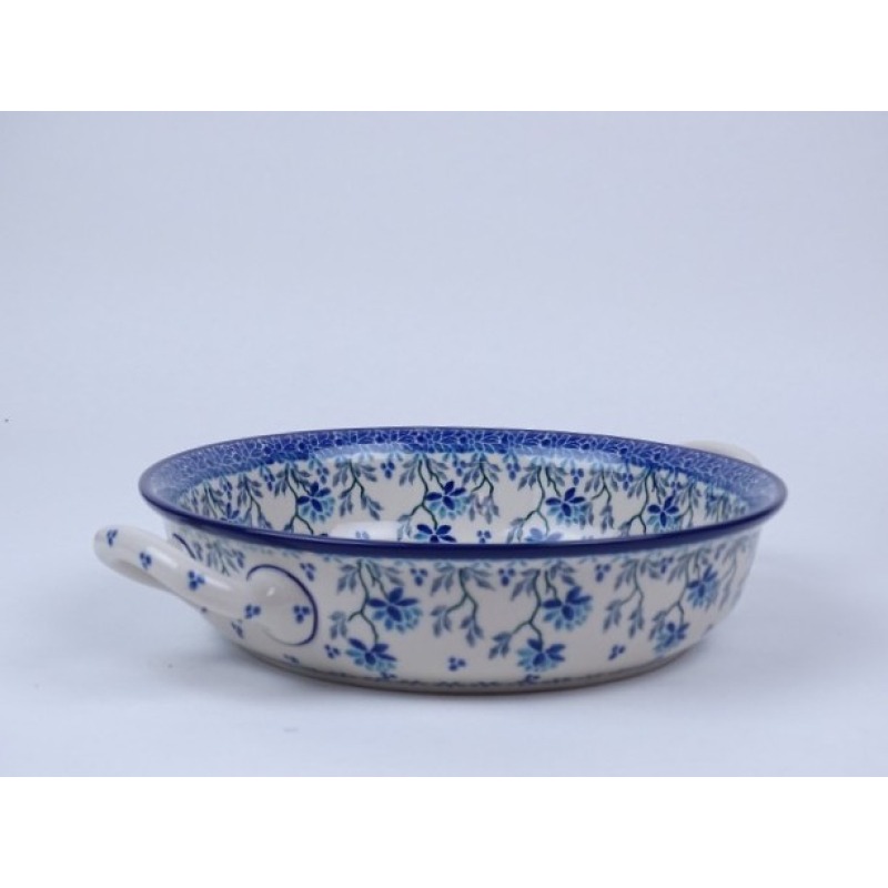 Bunzlau ovenschaal met handvat 21 cm. * 419-2524 *