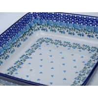 Bunzlau ovenschaal vierkant 27 cm. * 431-1821 *