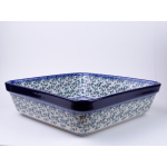 Bunzlau ovenschaal vierkant 27 cm. * 431-1822 *
