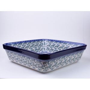 Bunzlau ovenschaal vierkant 27 cm. * 431-1822 *