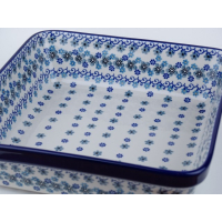 Bunzlau ovenschaal vierkant 27 cm. * 431-2084 *