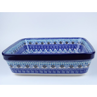 Bunzlau ovenschaal vierkant 27 cm. * 431-2187 *