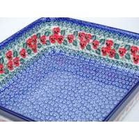 Bunzlau ovenschaal vierkant 27 cm. * 431-2538 *