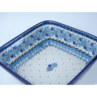 Bunzlau ovenschaal vierkant 20 cm. * 430-2075 *