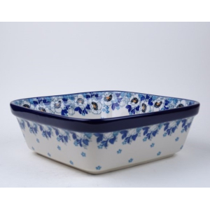 Bunzlau ovenschaal vierkant  20 cm. * 430-2222 * 