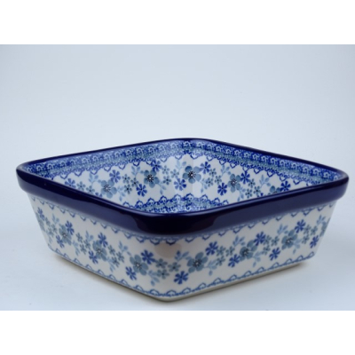 Bunzlau ovenschaal vierkant 20 cm. * 430-2333 *