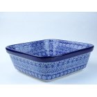 Bunzlau ovenschaal vierkant 20 cm. * 430-884 *
