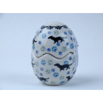 Bunzlau peper & zout vaatje 8 cm. * C46-2151 teckel *