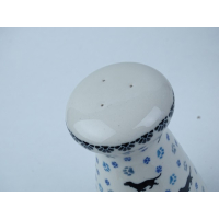 Bunzlau peper / zout vaatje groot 14,5 cm.  * 528-2151 teckel *