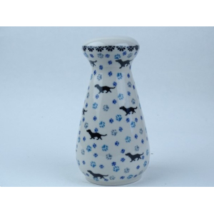 Bunzlau peper / zout vaatje groot 14,5 cm.  * 528-2151 teckel *