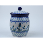 Bunzlau voorraadpot 17 cm. * 104-1938 vlinder *