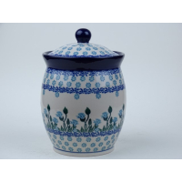 Bunzlau voorraadpot 17 cm. * 104-1938 vlinder *