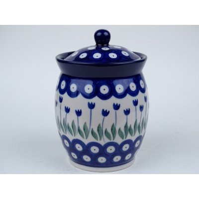 Bunzlau voorraad / kruiden pot 17 cm. * 104-377-Z * Bunzlau voorraad / kruiden pot 17 cm. * 104-377-Z *