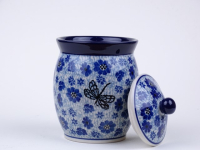 Bunzlau voorraad / kruiden pot 14 cm. * 105-1443 libelle *