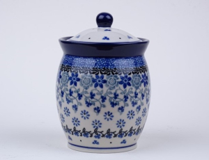 Bunzlau voorraad / kruiden pot 14 cm. * 105-1829 *