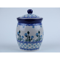 Bunzlau voorraad / kruiden pot 14 cm. * 105-1938 vlinder *