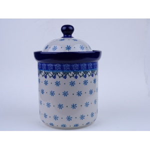 Bunzlau voorraad pot 21 cm. hoog maat L * 492-1830 *