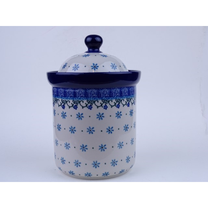 Bunzlau voorraad pot 21 cm. hoog maat L * 492-1830 *