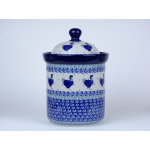 Bunzlau voorraad pot maat L *492-2596 * kippen *