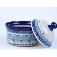 Bunzlau voorraadpot 11 cm. hoog * 496-2075 *