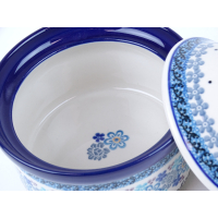 Bunzlau voorraadpot 11 cm. hoog * 496-2075 *