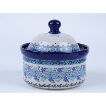 Bunzlau voorraadpot 11 cm. hoog * 496-2075 *