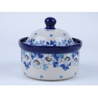 Bunzlau voorraadpot 11 cm. hoog * 496-2222 *