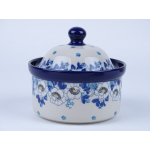 Bunzlau voorraadpot 11 cm. hoog * 496-2222 *