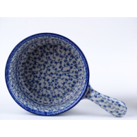 Bunzlau steel/ fondue/ saté saus pan SET  * 983+ 63-2161 grijs *