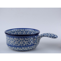 Bunzlau steel/ fondue/ saté saus pan SET  * 983+ 63-2161 grijs *