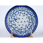 Bunzlau premium/ serveerbord 20 cm . * E92-1935 vogel *