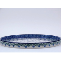 Bunzlau premium/ serveerbord 25 cm. * E93-1979 *