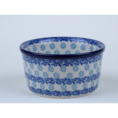 Bunzlau ramekin / soufflé hoog 9,5 cm. * 409-1938 vlinder * 