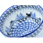 Bunzlau rijst bowl 14 cm  * 986-2827 poesjes *