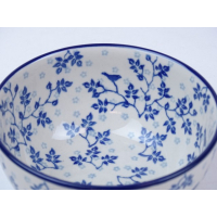 Bunzlau rijst schaal 14 cm. * 986-3206 vogeltjes *