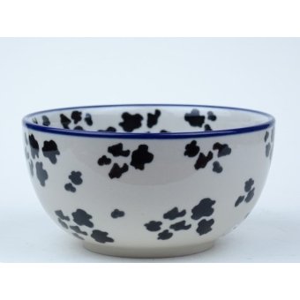 Bunzlau rijst bowl 14 cm  * 986-2416 koeien vlekken *