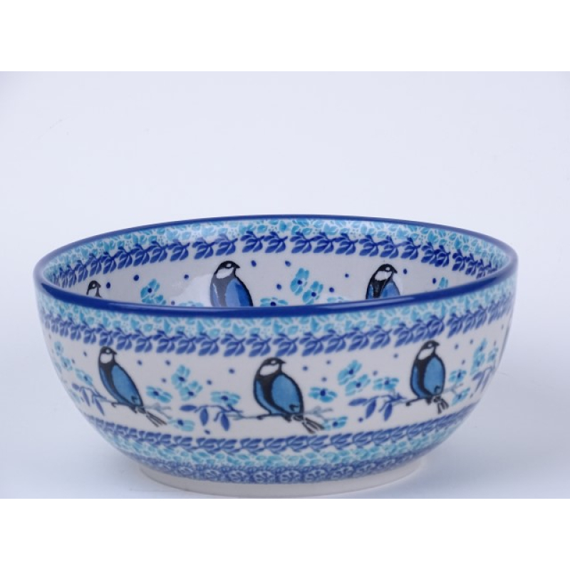 Bunzlau rijst schaal 16 cm. * C38-2674 *