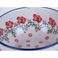 Bunzlau rijst schaal 13,8 / 6 cm. * F03-1960 *