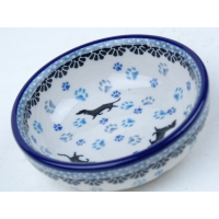 Bunzlau klein bakje  9 cm. laag  * B88-2151 *