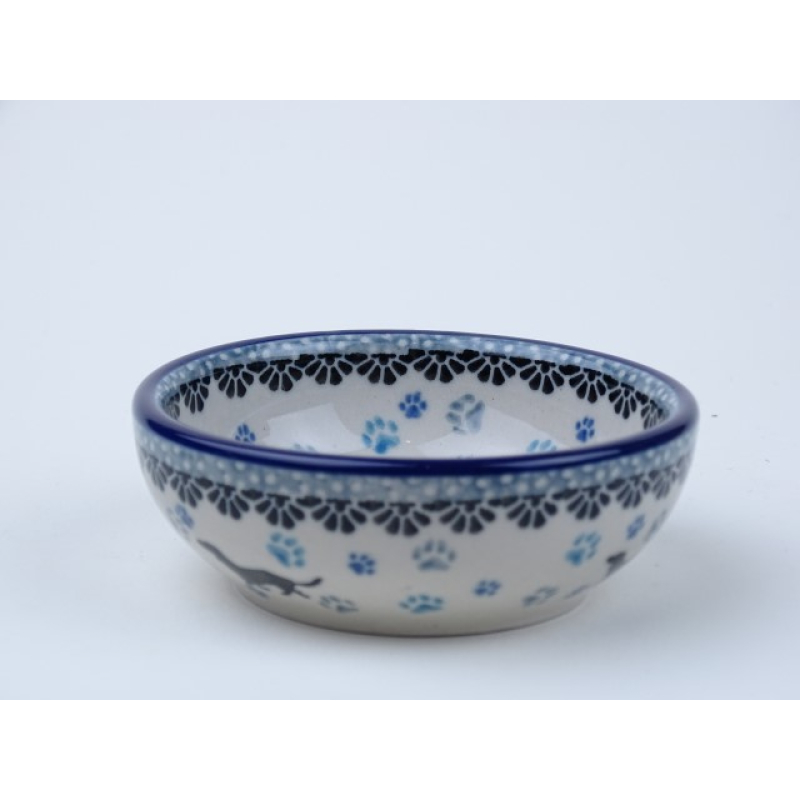 Bunzlau klein bakje  9 cm. laag  * B88-2151 *